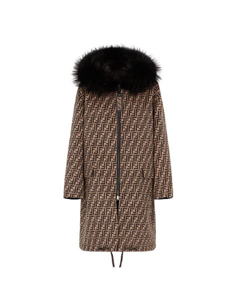 menteau fendi|Manteau long .